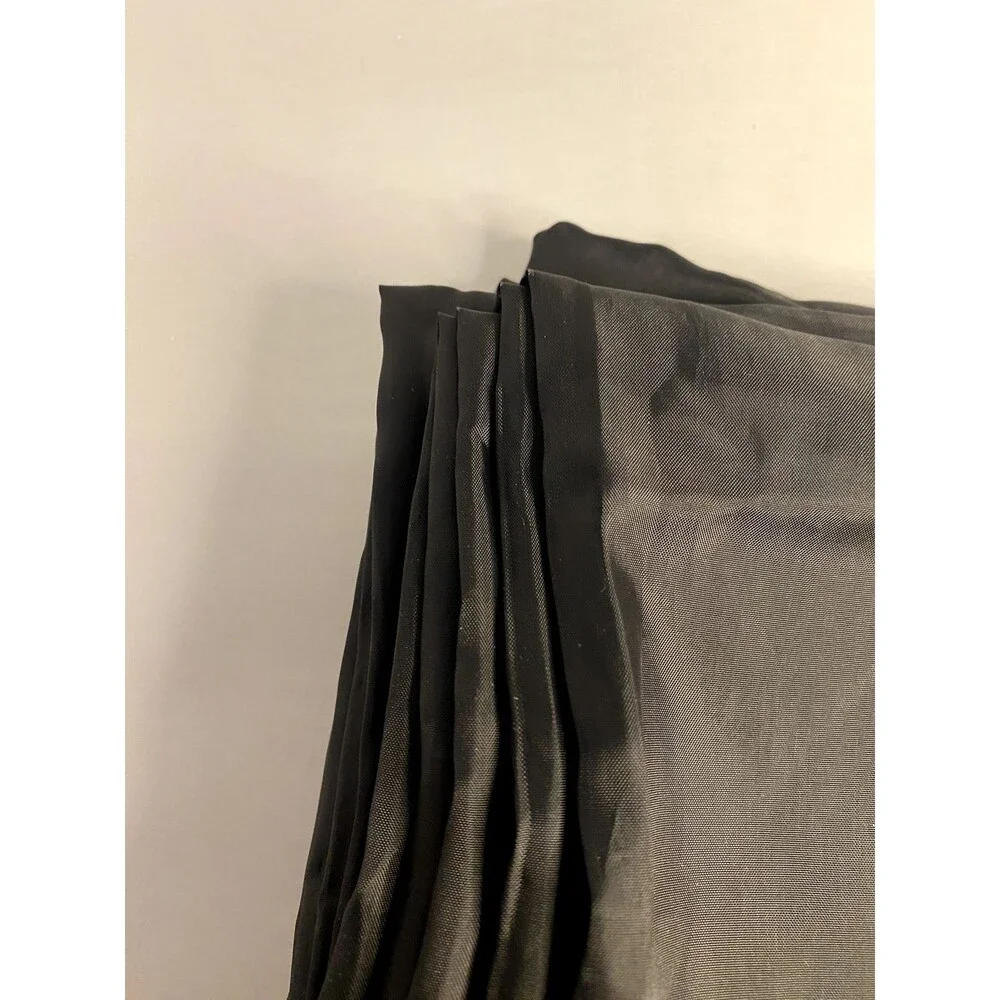 #7980 BLACK LINNING FABRIC 3 YDS X 58